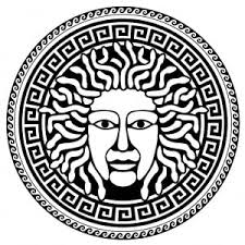 Coloring page created from a drawing by Virgil Solis (1514