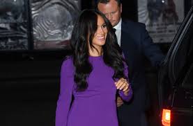 The interview is airing on cbs and the cbs app on sunday, march 7 at 8 p.m. Meghan Markle Stuns In Purple At First Public Appearance Since Emotional Harry And Meghan An African Journey Interview Aired In Uk Etcanada Com