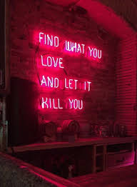 Red Sign Aesthetic Love Freetoedit Neon Quotes Neon Signs Neon