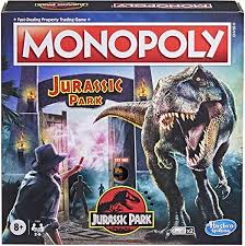 Featuring academy award ® winning visual effects and groundbreaking filmmaking that has been hailed as a triumph of special effects artistry (roger ebert, chicago. Amazon Com Hasbro Gaming Monopoly Jurassic Park Edition Board Game For Kids Ages 8 And Up Includes T Rex Monopoly Token Electronic Gate Plays Sfx And Movie Theme Toys Games