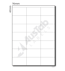 2.8125 w x 1.5 h print your own compostable labels. 21 Labels Per Page Cl21 1 Austab Labels
