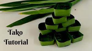 Setiap kali bulan puasa, tepung pelita antara kuih muih yang paling dicari. Tutorial Takir Daun Pandan Tako Youtube
