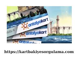 Antalya Kart Bakiye Sorgulama 2020 Kartlar Antalya Inis