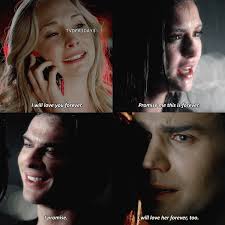 A great memorable quote from the the vampire diaries , season 5 show on quotes.net. Caroline And Stefan Vampire Diaries Quotes Vtwctr