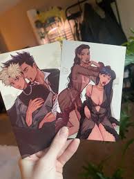 Osora Vampire AU Mini Prints - Etsy Israel