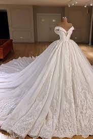 Cost Of Ball Gown Wedding Dress By Valdrin Sahiti Puffy Wedding Dresses Wedding Dress Train Ruffle Bridal Gown