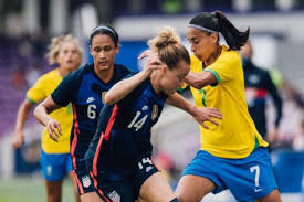 Seleção feminina sobe mais uma posição no ranking da fifa e ocupa o 7º lugar. Selecao Feminina Leva Um Gol Em Cada Tempo E Perde Para Os Eua Em Orlando Cidadeverde Com