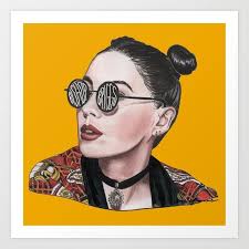 Bishop Briggs White Flag Meaning Buy Bishop Briggs Art Print By Emirfrancis Worldwide Shipping Available At Society6 Com Just One Of Millions Of High Quality Bishop Briggs Bishop Art Prints