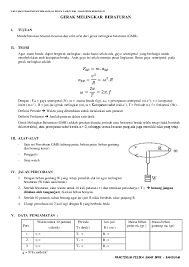Materi praktikum fisika kelas 12. Doc 48968306 Lks Praktikum Fisika Gerak Melingkar Beraturan Docx Rachmawati Rachem Academia Edu