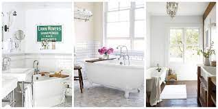 Opt for a shade that gives your bathroom exactly what it needs—whether that's contrast or congruence. 30 White Bathroom Ideas Decorating With White For Bathrooms