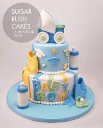 Baby Shower cake boy - Sugar Rush Cakes | Sugar Rush Cakes