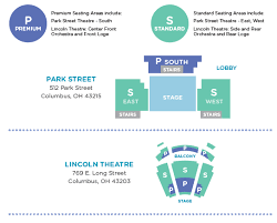 seating chart columbus childrens theatre