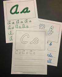 These worksheets use a font for the letters, and they will be removed eventually. Free Cursive Writing Practice Sheets A Z