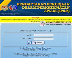 Panduan buat anda lepasan spm, stpm, stam. Borang Permohonan Spa8i Online