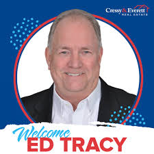 Here we grow again! Please join us in welcoming Ed Tracy, REALTOR®, who  joined the St. Joe office. We're so glad you're here, Ed. Welcome to Cressy  & Everett Real Estate! You