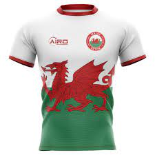 Canterbury british and irish lions short sleeve classic shirt 2021. 2020 2021 Wales Flag Concept Rugby Shirt