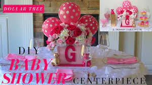 Diy baby shower decorations backdrops & photo booths it's nice to create a little decorated vignette where people can step aside to and take some lovely pictures together. Diy Girl Baby Shower Ideas Dollar Tree Baby Shower Centerpiece Baby Shower Candy Buffet Ideas Youtube