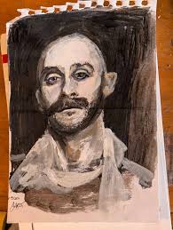 Is the singing school ad featuring a Tim Finn lookalike?