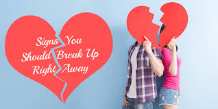 If you're going to take a break from your relationship, it should be made clear whether or not seeing other people during the time you're apart is on the table. 5 Signs You Should Break Up Right Away When To Call It Quits In A Long Distance Relationship