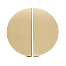 1.69″ inches 4 pcs vintage retro western half moon brass handles cabinet drawer pulls n067. Norsuhome Solid Brass Half Moon Handle Norsu Interiors