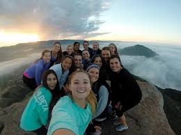 Bishop Peak San Luis Obispo Hike Sunrise Hike Up Bishop Peak Gamma Phi Beta Cal Poly San Luis Obispo Gamma Phi Beta Gamma Phi San Luis Obispo