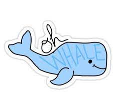 Oh Whale Sticker Hydroflask Stickers Iphone Case Stickers Tumblr Stickers
