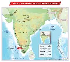 The iberian peninsula (not peninsular). Which Is The Tallest Peak Of Peninsular India Answers