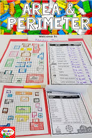 Area And Perimeter Design A Theme Park Area And Perimeter Learning Math Project Based Learning
