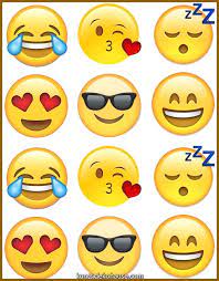 Emojis zum ausdrucken kostenlos neu weihnachtsbilder zum ausdrucken. Einzigartige Und Kreative Emoji Essbare Bilder Cupcake Toppers Emoji Kreativ Bilder