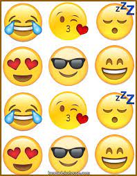 Facebook smileys, emoticons, emojis zum kopieren. Einzigartige Und Kreative Emoji Essbare Bilder Cupcake Toppers Emoji Kreativ Bilder