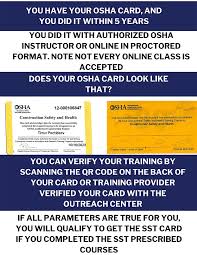 Maybe you would like to learn more about one of these? Fake Osha Certification Cards Safety Dynamics Llc