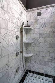 30 Impressive Corner Shelves Ideas To Save Some Space Trenduhome Shower Shelves Bathroom Corner Shelf Marble Showers