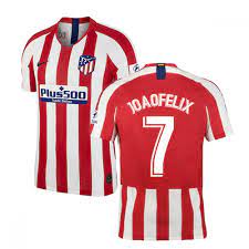Halb europa war hinter dem portugiesen joao félix her, nun hat das wunderkind einen neuen verein gefunden: 2019 2020 Atletico Madrid Vapor Match Home Shirt Joao Felix 7 Fruugo Lu