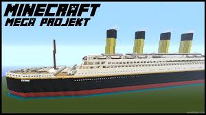the sinking of rms titanic (minecraft