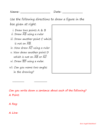 4th grade math basic geometry worksheets steemit