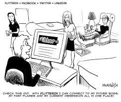 The latest cartoons online & series cartoons and highest quality for you. Social Media Cartoon Flitterin Facebook Twitter Linkedin Social Media Humor Social Media Infographic Marketing Humor