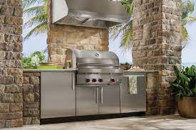 The sleek black cabinet body and stainless steel door with a recessed handle make this unit a stylish addition to any space. Try These Upgrades To Your Outdoor Kitchen Remodeling