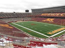 tcf bank stadium view from upper level 203 vivid seats