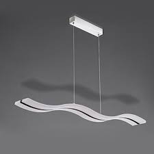 40w Modern Contemporary Led Chrome Pendant Lights Living Room Bedroom Study Room Office Kids Room Lighting Pop