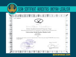 Scan Sertifikat Akreditasi Unsyiah Legalisir Cpns 2021 Daya Tampung Snmptn Sbmptn Umptkin