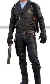 Mel Gibson Mad Max Rockatansky Black Biker Jacket Mad Max Costume Mad Max Mad Max Jacket