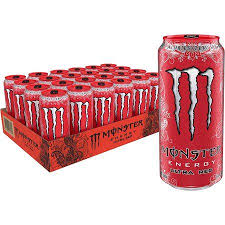 Vinyl used for decals is high quality outdoor rated vinyl. 24 Cans Monster Energy Drink Ultra Red 16 Fl Oz Walmart Com Monster Energy Monster Energy Drink Sugar Free Energy Drinks