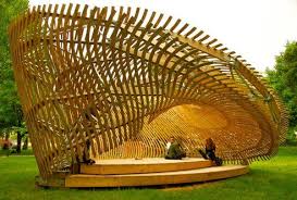 Students Create Mind Bending Wooden Parametric Pavilion Video Pavilion Architecture Pavilion Design Green Architecture