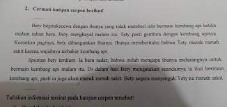 Kaidah bahasa berisi tentang kebahasaan. Tuliskan Informasi Tersirat Pada Kutipan Cerpen Tersebut Brainly Co Id