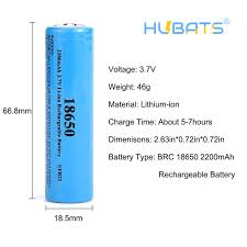All about the power packs that propel your projects! Lithium Ion 18650 2200mah 3 7v Rechargeable Battery Battery For Flashlight Hubats