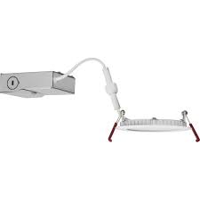 Lithonia Lighting Wf4 Led Mvolt M6 Wafer 4 Led Shower Recessed Trim Matte White 5000k Recessed Lights Recessed Lithonia Lighting Lithonia Recessed Lighting