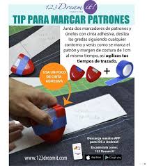 Si Quieres Trazar Tus Moldes Sobre La Tela Y El Margen De Costura En Un Solo Paso Checa Este Sencillo Truco Patrones Accesorios De Costura Patrones De Costura