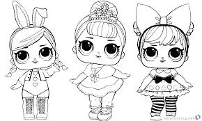 Keep your kids busy doing something fun and creative by printing out free coloring pages. Lol Doll Coloring Pages Coloring Home