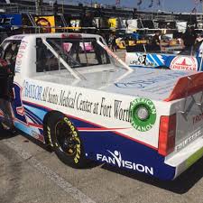Engine heating/cooling, tire heating/cooling and ai speeds are all designed to make it possible to race as hard as the user. Nascar Camping World Truck Series Driver Visits Transplant Patients At Baylor All Saints Medical Center At Fort Worth