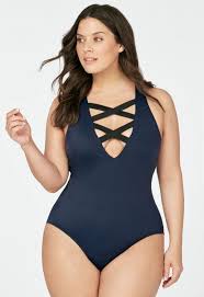 15 One Piece Swimsuits That Ll Have You Poolside Pretty Plus Size Swimsuits Women S Plus Size Swimwear Plus Size Swimwear
